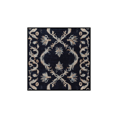 Machine Washable Gray Area Rug