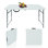 48'' Outdoor Portable Kids Party Event 4ft Rectangular Height Adjustable Plastic Folding Table