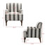 Upholstered Linen Blend Armchair-453536777