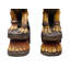  Paire de figurines en bois 24 po
