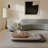 62.99''Modern Solid Wood Coffee Table – Multi-Tier Walnut Design, Mid-Century Style,Full Assembly