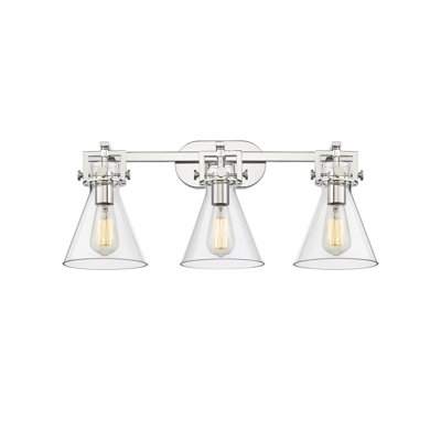 Éclairage pour meuble-lavabo mural 3 lumières Silerton