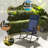 Steel Foldable Outdoor Lounge  Rocking Chair-108211744