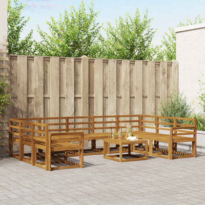 304cm Wide Patio Sectional Set