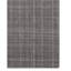 Tapis gris en laine tissé à la main Bakstran-847703626