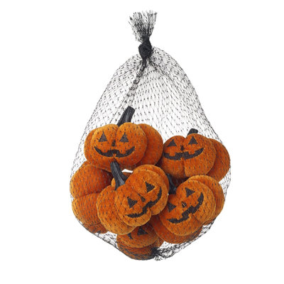Velvet Pumpkins Set