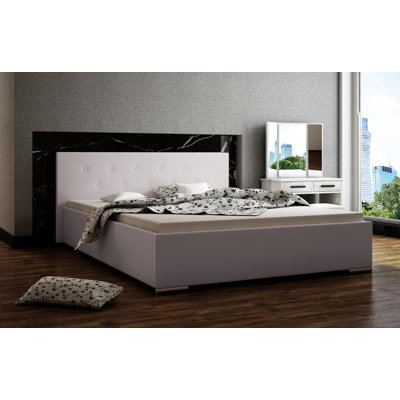 Bleich Upholstered EU Kingsize - 160 X 200 Cm Bed