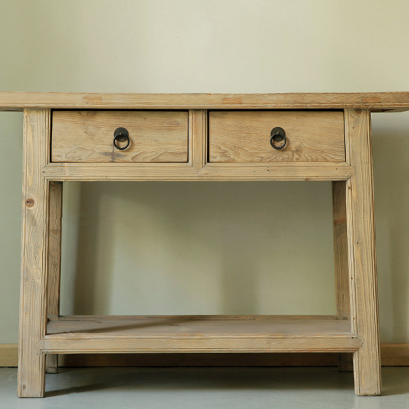 Console simple de style chinois