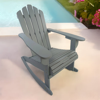 Chaise Adirondack en bois massif Antonella