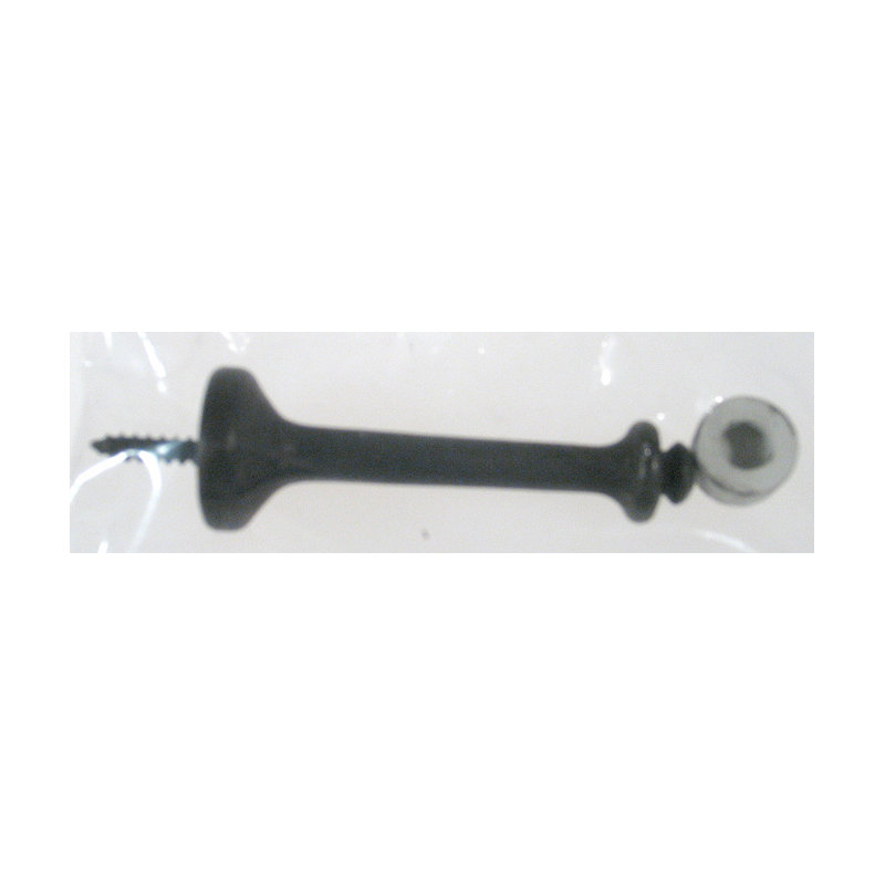 Ives Baseboard Stop, Satin Bronze