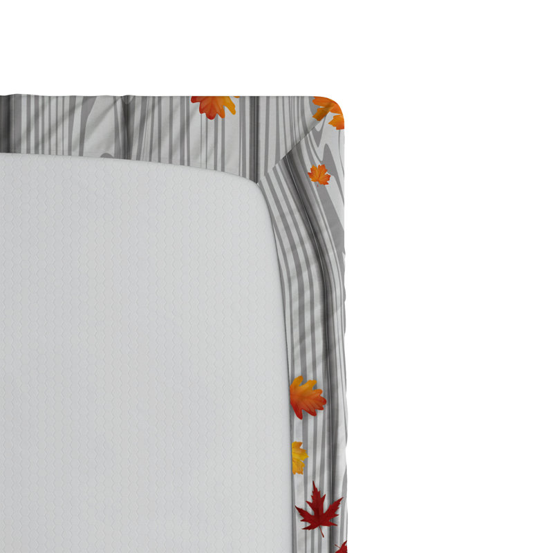 Ensemble de 2 draps-housse Ambesonne Autumn, Drap-housse de taille simple