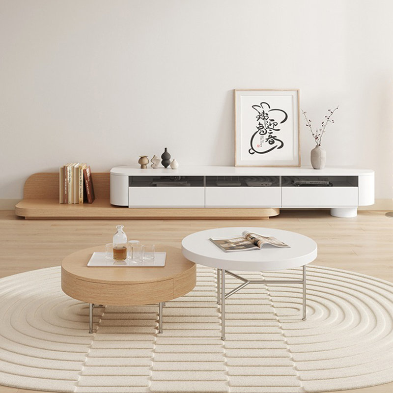 Modern Simplicity TV Stand and Coffee Table Set