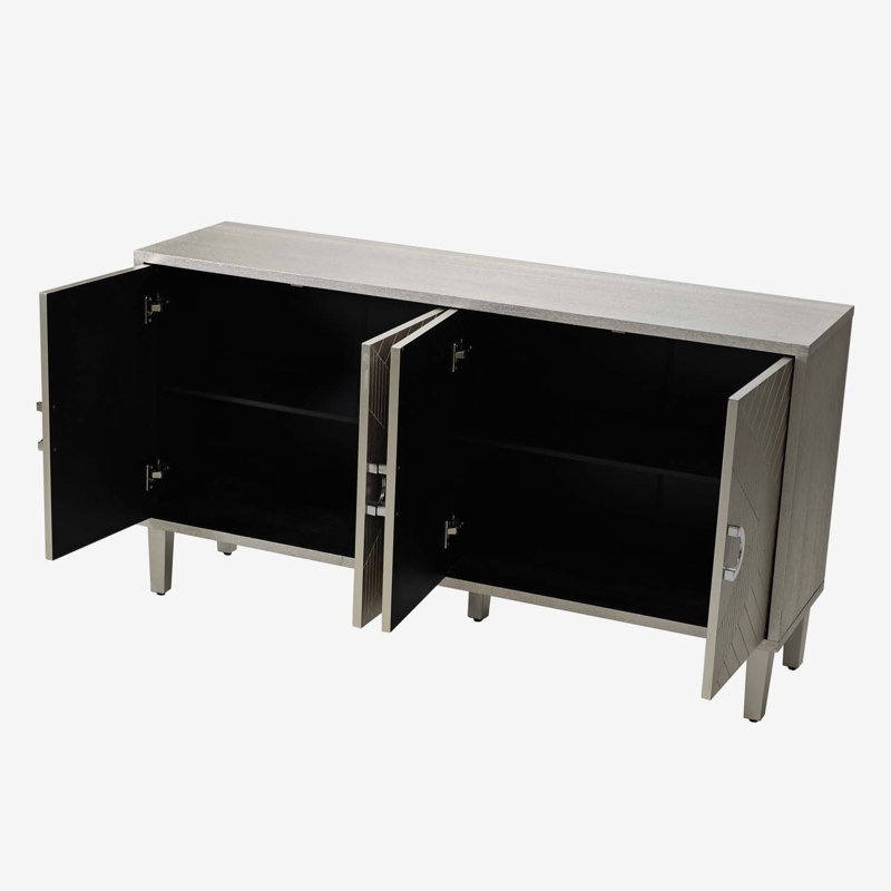 Allyssia 59.84'' Sideboard, Champagne