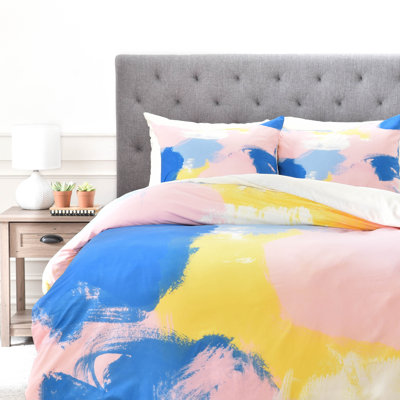 Natalie Baca Polyester Abstract Duvet Cover