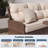 6-Piece Outdoor Wicker Patio Sofa Set With Dining Table-1529610029-1529610031