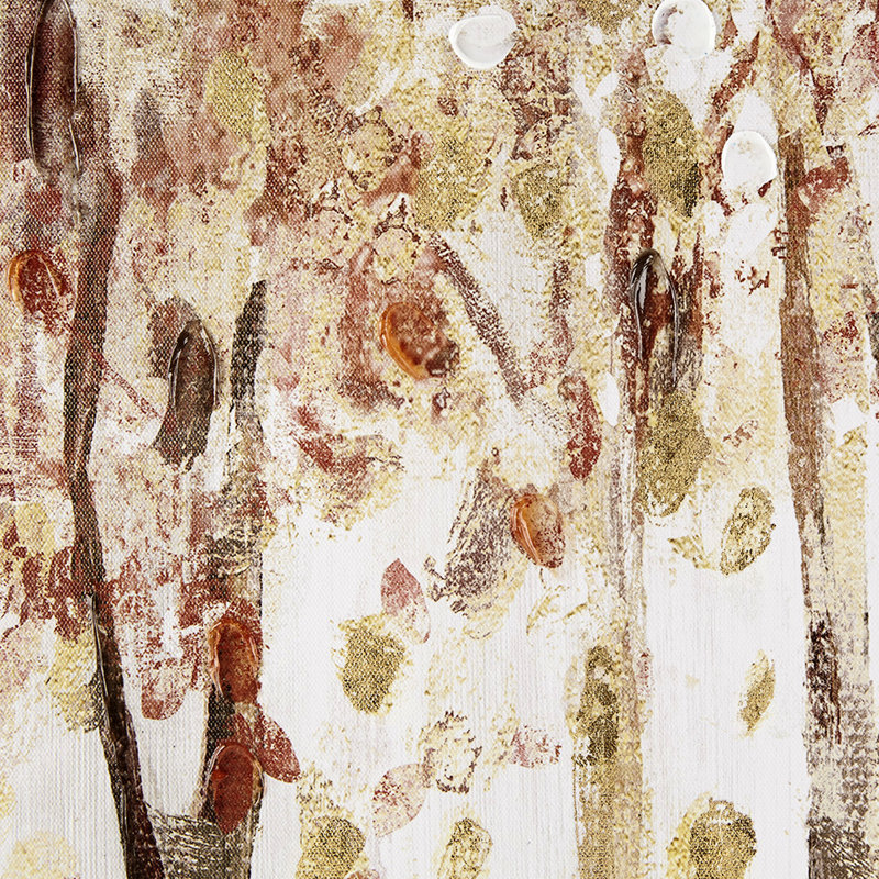 Art mural forêt d'automne 3