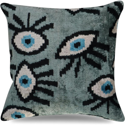 Velvet Square Pillow Cover & Insert