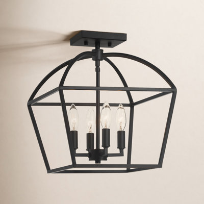 Alfreda 13" 4-Light Semi Flush Mount
