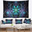 Tapisserie d'art numérique Fractal Flower Blue-28488032