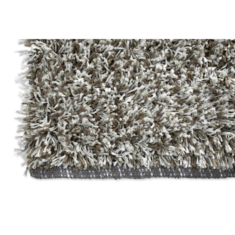 Tapis bleu fait à la main Medon, 60 po x 84 po