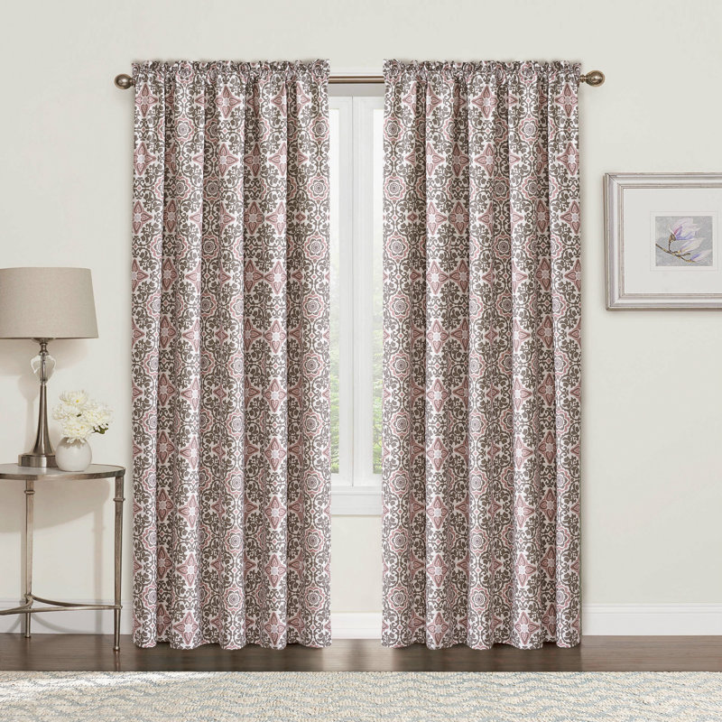 Semi Sheer Curtain Pair