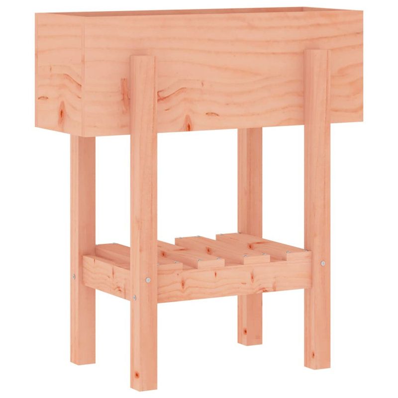 Balliett Wood Planter Box, 101cm W x 30cm D x 69cm H, Peach