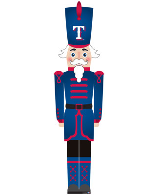 Texas Rangers 46" Nutcracker Leaner