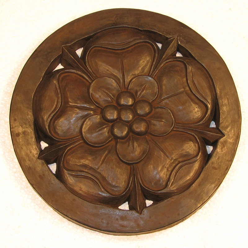 Tremplin Tudor Rose Garden, Noyer foncé