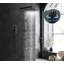 Robinet de douche 12 po avec système de douche et bar complet-63457207