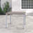 Travira Square Outdoor Dining Table With Umbrella Hole , 40'' in. W 40'' in. D-1898098857-1940053155