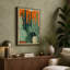 Desert Geometry Art Deco 1 Piece Wrapped Canvas Wall Art-419757464-419757470