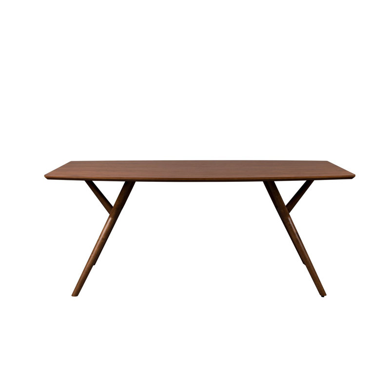 Malaya Solid Wood Base Dining Table