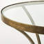 Glass End Table