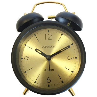 Traditional Bell Alarm Clock - 14cm