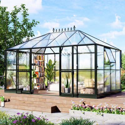 Serre en polycarbonate de style victorien Grower's Haven