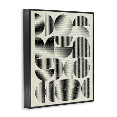 Art moderne, estampe numérique encadrée par Victoria Barnes