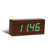 Walnut with Green LED Display selected