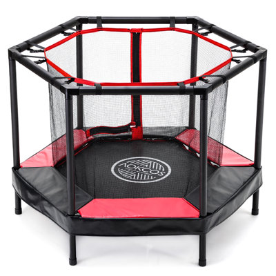 Trampoline d'intérieur pour tout-petits de 48 pi Fitueyes
