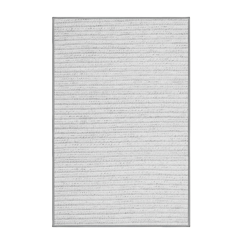 Tapis gris Corinth, Rectangle 5 pi x 7 pi