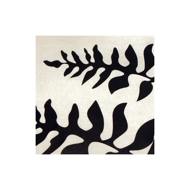 Coussin de lit Marion, Blanc / Noir