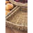  Woven Vine Round Serving Set of 5 Piece Entertaining Tray 4" Tall
