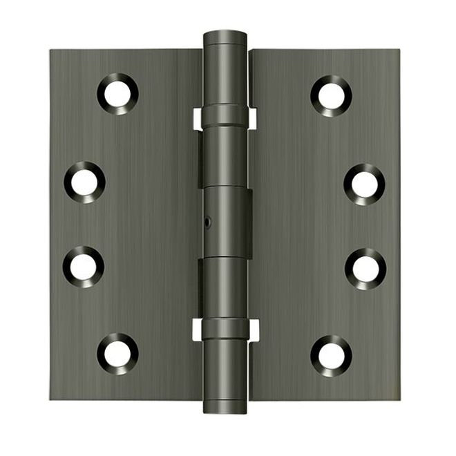 102'' x 102'' Butt Bearing Hinge, Antique Nickel