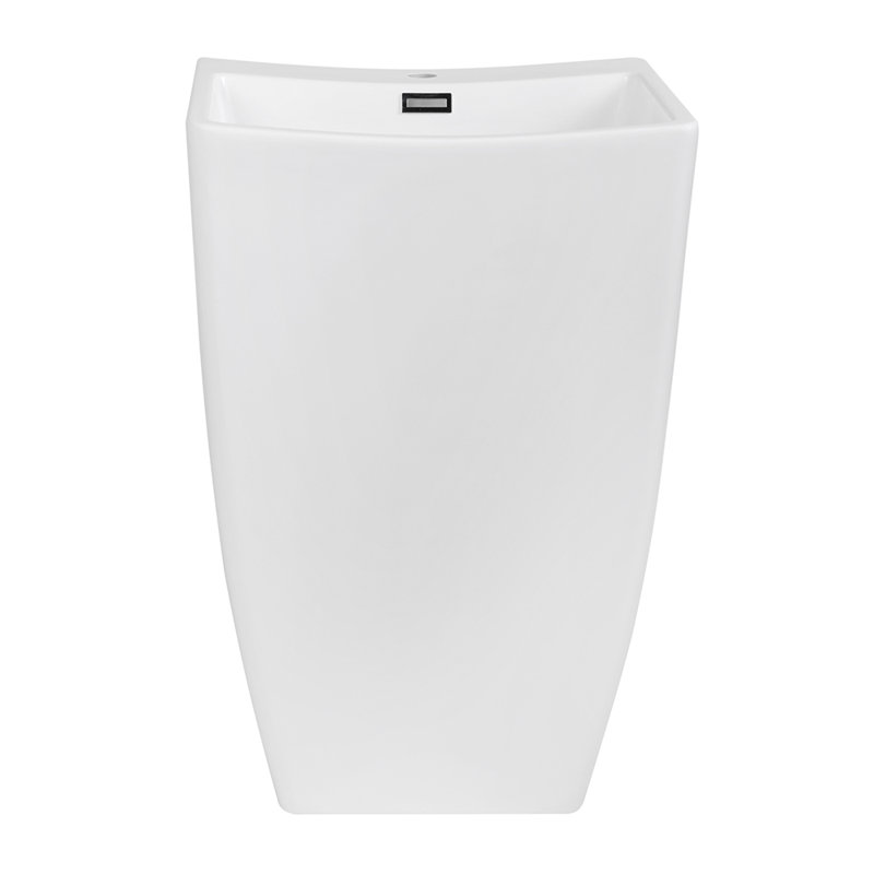 Lavabo autoportant en résine 22 po