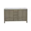 Claudett 60'' Double Bathroom Vanity with Top-1868869651-1868869648