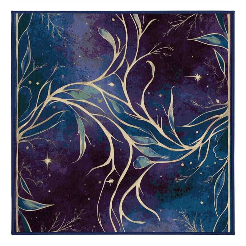 Ethereal Branches Rug, Square 8'