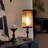 Medium Lamp Shade,Metal Lampshade With Flower Carved Pattern,Modern Style Lampshade For Table Lamp And Floor Light,20 X 12 X 12Cm