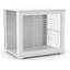 Maison pour animaux de compagnie de style intérieur - Niche pour chien amovible avec ventilation et plancher surélevé pour petits chiens, chats et lapins