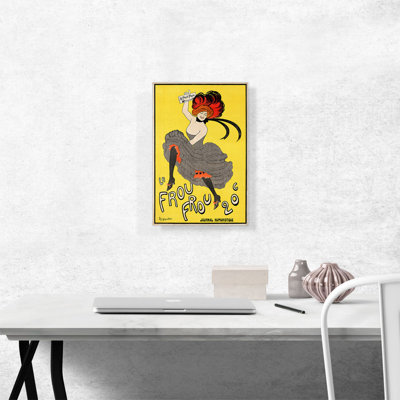 «Le Frou Frou 1899» par Leonetto Cappiello - reproduction d'art sur toile tendue