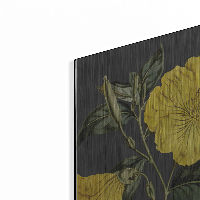 Luxe Yellow Art «Yellow Vine» par Lettré et doublé, «Yellow Vine» par Lettré et doublé