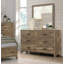 Commode de style rustique avec 6 tiroirs de rangement pour la chambre à coucher, commode de rangement pour la chambre à coucher pour la maison-1154543231